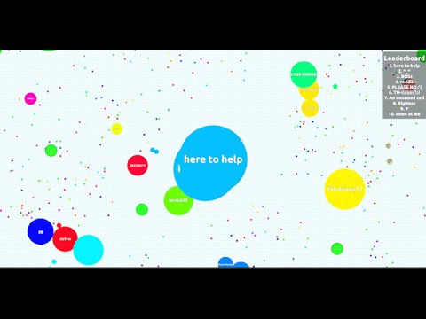 Agar.io How to Destroy Teams + Troll + Getting Mass the Quickest Way (agario)