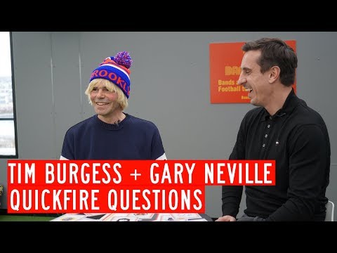 Tim Burgess + Gary Neville | Quickfire Questions