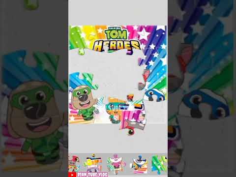 Talking Tom Heroes #shorts #talkingtom #tomherodash #shortsgame