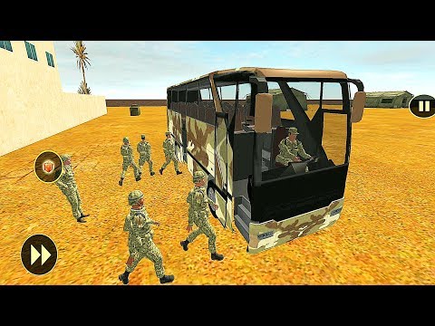 Army Bus Driver US Military Transport | Army Bus Driver 2020 Game -Bus Games Android Gameplay