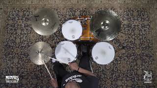 Video thumbnail for Used Zildjian 13" K Constantinople Hi-Hats - 930/994g (UK1133-1122519B) by Memphis Drum Shop