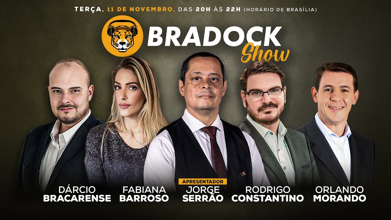 Bradock Show 11/11/25 - Serrão, Constantino, Fabi Barroso, Dárcio Bracarense e Orlando Morando