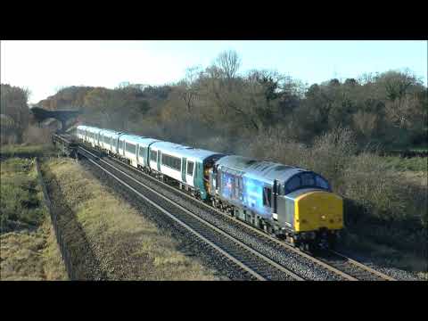 5Q58 OXLEY CAR M D to OLD DALBY-  ROG Class 37 on  A Unit Drag: