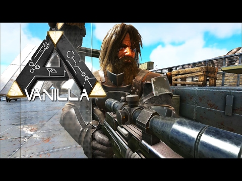 ARK Vanilla EP34 - Base de Farm & Se Preparando Para As Cavernas!