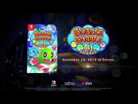 Bubble Bobble 4 Friends (SLG Editions) - Physical Release - Nintendo Switch - Trailer