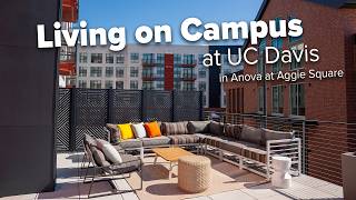 Living on Campus at UC Davis in Anova at Aggie Square