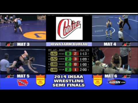 2014 Iowa High School 3A 152 Semifinals