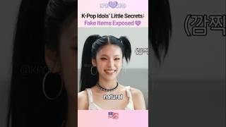 Download lagu K-Pop Idols' Little Secrets: Fake Items Exposed #kpop #shorts mp3