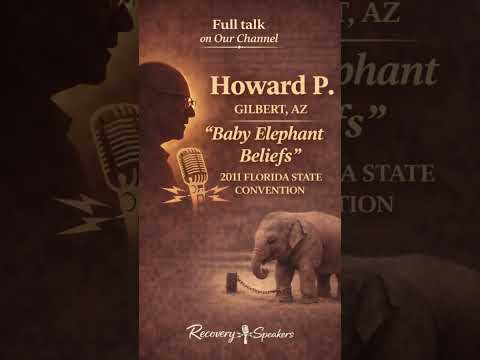 Howard P. – “Baby Elephant Beliefs” AA Speaker | 2011 Florida State Convention