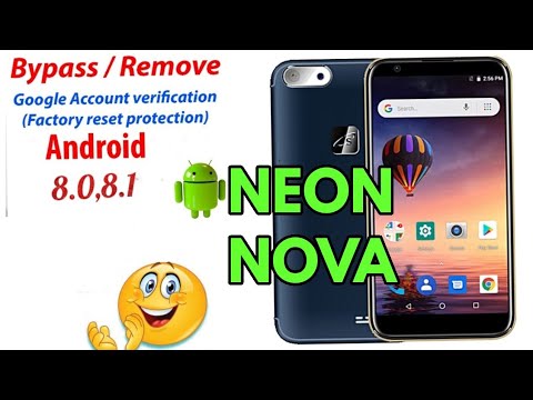NEON NOVA bypass google account frp  on NEON SMART Kicka 4 android phone