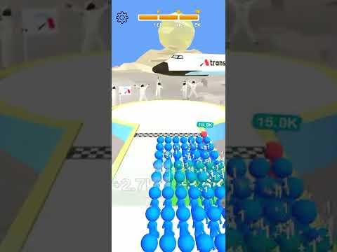 count run 3d gameplay walkthrough#ios,adroid mobile#shorts