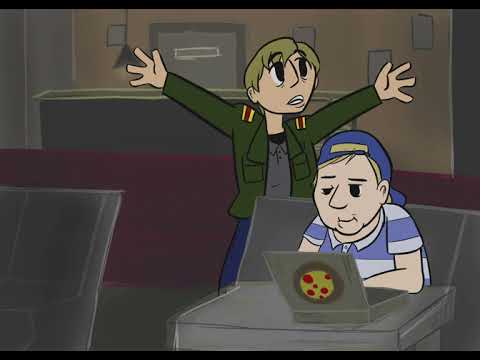 How Can You Sit There And Eat Pizza?