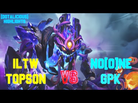 Topson And iLTW vs gpk And NoOne Dota 2 Highlights