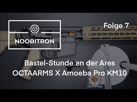 NOOBITRON - Folge 7 -  Basteln an der Ares Octaarms X Amoeba Pro KM10 - HopUp und Feder Tuning