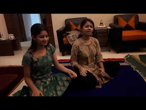 Sowmya and Vijayasri  - Hamir Kalyani  Varnam - Prof.T.R.Subramaniam