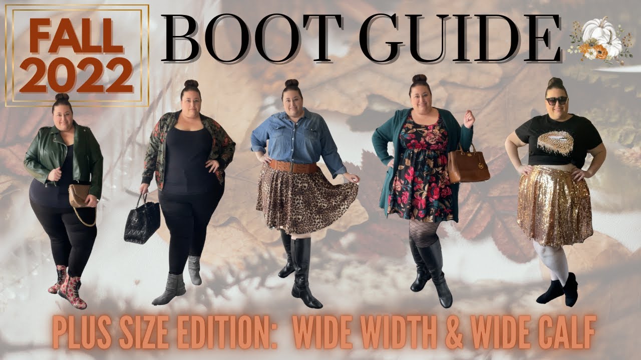 Watch video THE ULTIMATE BOOT GUIDE | WIDE CALF & WIDE FOOT EDITION | **FALL 2022* Now THE ULTIMATE BOOT GUIDE | WIDE CALF & WIDE FOOT EDITION | **FALL 2022*
