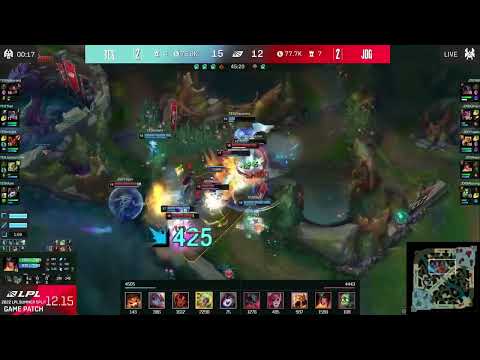 Tian Poppy ult gifts a perfect flank to 369 (TES vs JDG)