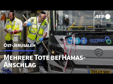 Mehrere Tote bei Schusswaffenangriff in Ost-Jerusalem | AFP