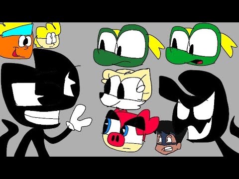 Pavoageek com Flonk com sapo brothers com capitão prego em Fantasma preto com cartoon cat parte 2