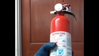 Home Fire Extinguisher Manufacturing Date