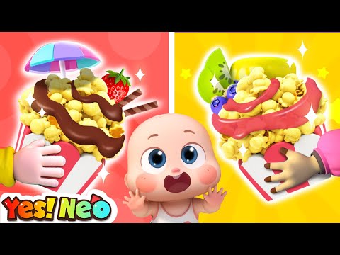 This Is Popcorn Song🍿 | Learn Colors | Kindergarten Songs | Nursery Rhymes & Kids Songs | Yes! Neo