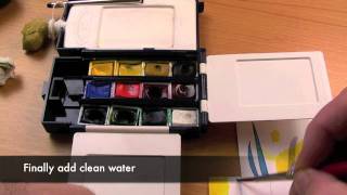 preview picture of video 'How To Make A Watercolour Colour Chart'