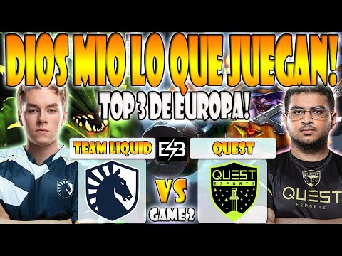 TEAM LIQUID VS QUEST BO3[GAME 2]TIEBREAKER- NISHA, ZAI VS ATF DPC WEU 2023 TOUR 3: DIVISION 1 -ESB