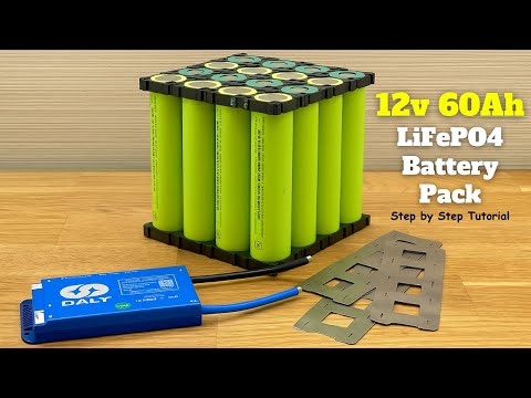 Building a 12v 60Ah Battery Pack – Step by Step!
