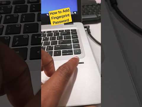 How to Add Finger Print Password in Laptop | All Laptop Password Fingerprint#macnitesh#virulshorts