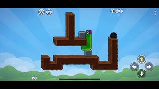 Apple Worm Level 20 Solution Walkthrough