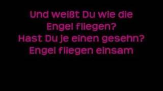Christina Stürmer-Engel fliegen einsam ( lyrics)