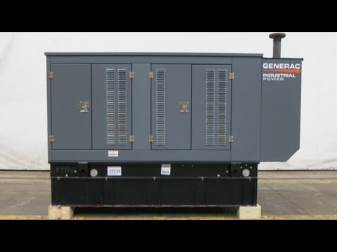 Generac SD080 80 kW diesel generator set, EPA Tier 3 engine, 223 Hrs, Yr 2011 - CSDG # 2743