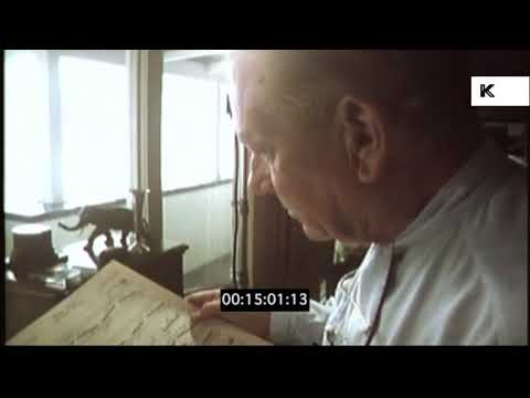 1970s Hoagy Carmichael at Home, Songwriter | Premium Footage