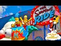 The Simpsons Ride POV Universal Studios Orlando Florida