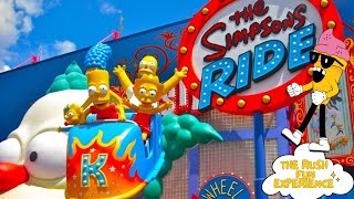 The Simpsons Ride POV - Universal Studios Orlando Florida.