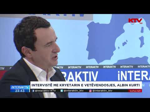 Interaktiv Biseda - Albin Kurti 24 09 2018