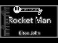 Rocket Man - Elton John - Piano Karaoke Instrumental