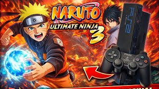 Naruto Ultimate Ninja 3 PS2 | Gameplay Real en PlayStation 2 Original 🥷🎮 