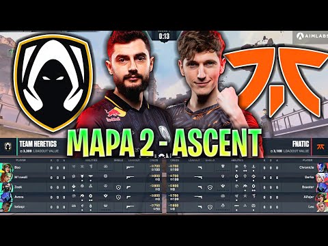 MIXWELL SOLO CONTRA FNATIC! | TH vs FNC MAPA 2 ASCENT VCT EMEA 2023 VALORANT