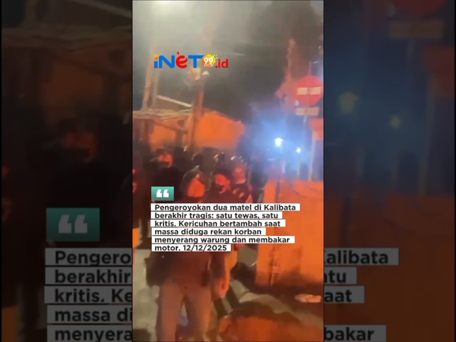 1 Orang Matel Tewas Dikeroyok Di Kalibata