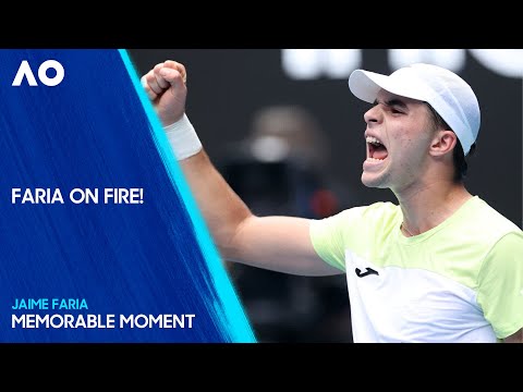 Jaime Faria ON FIRE vs Djokovic | Australian Open 2025