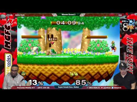 The Tunes #17   SSBM W3   Alpha Dash VS Jsex