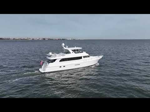 2004 Hatteras 75 Sport Deck Motor Yacht Bayou A Bud Video