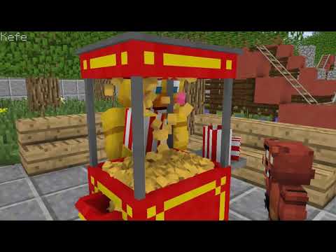 Foxy & Mangle's Baby Fun Park Day! - Minecraft FNAF Animation