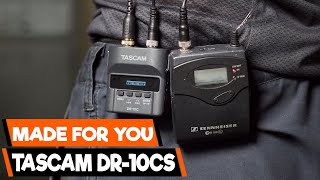 Tascam DR-10CS Review: STOP Losing Audio! The ULTIMATE Wireless Mic Backup for Filmmakers