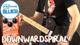 Video thumbnail for Mr Black Downward Spiral Delay Pedal by intheblues