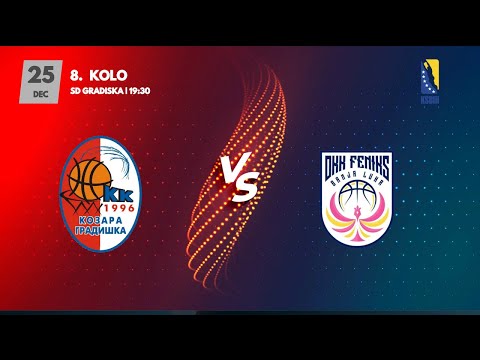 KK Kozara vs KK Feniks - 8. kolo - KSBIH - 2022/2023