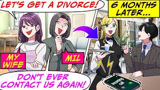 Right After I Got Assigned Overseas, My Wife & MIL Cut Me Off! But 6 Months Later…[RomCom Manga Dub]