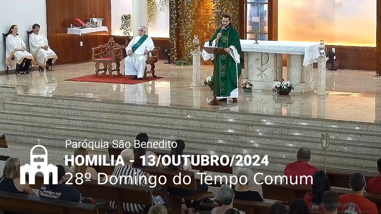 Homilia - 13/outubro/2024 - domingo - Mc 10,17-30