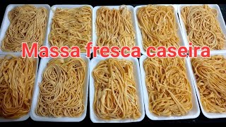 Massa caseira, faça e venda, várias dicas para fazer e armazenar
